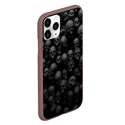 Чехол iPhone 11 Pro матовый Общее захоронение, цвет: 3D-коричневый — фото 2