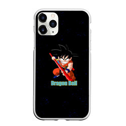 Чехол iPhone 11 Pro матовый Dragon Ball, цвет: 3D-белый