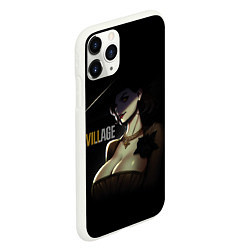 Чехол iPhone 11 Pro матовый Resident Evil Village Вампирша, цвет: 3D-белый — фото 2