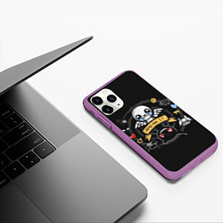 Чехол iPhone 11 Pro матовый Who am i, цвет: 3D-фиолетовый — фото 2