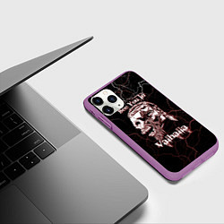 Чехол iPhone 11 Pro матовый Ragnarr, цвет: 3D-фиолетовый — фото 2