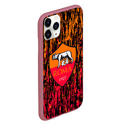 Чехол iPhone 11 Pro матовый Roma, цвет: 3D-малиновый — фото 2