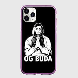 Чехол iPhone 11 Pro матовый OG Buda, цвет: 3D-фиолетовый