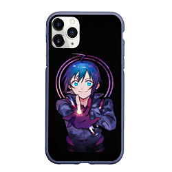 Чехол iPhone 11 Pro матовый Iruma-kun, цвет: 3D-серый