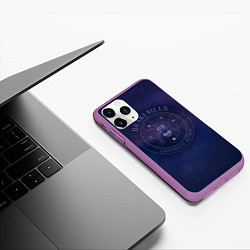 Чехол iPhone 11 Pro матовый Brakebills University Alumni, цвет: 3D-фиолетовый — фото 2