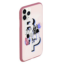 Чехол iPhone 11 Pro матовый BP Style, цвет: 3D-малиновый — фото 2