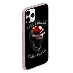 Чехол iPhone 11 Pro матовый Five Finger Death Punch 5FDP, цвет: 3D-розовый — фото 2