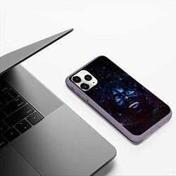 Чехол iPhone 11 Pro матовый XXXtentacion, цвет: 3D-серый — фото 2