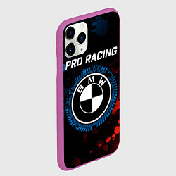 Чехол iPhone 11 Pro матовый БМВ - Racing, цвет: 3D-фиолетовый — фото 2