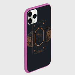 Чехол iPhone 11 Pro матовый MOONLIGHT СВЕТИ КАК ЛУНА, цвет: 3D-фиолетовый — фото 2