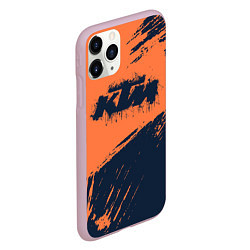 Чехол iPhone 11 Pro матовый KTM ГРАНЖ Z, цвет: 3D-розовый — фото 2