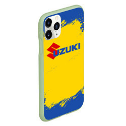 Чехол iPhone 11 Pro матовый Suzuki Сузуки Z, цвет: 3D-салатовый — фото 2
