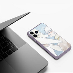 Чехол iPhone 11 Pro матовый To Your Eternity, цвет: 3D-серый — фото 2