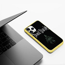 Чехол iPhone 11 Pro матовый Энт, цвет: 3D-желтый — фото 2