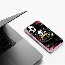 Чехол iPhone 11 Pro матовый The Binding of Isaac ИСААК, цвет: 3D-розовый — фото 2