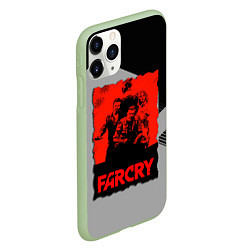 Чехол iPhone 11 Pro матовый FARCRY, цвет: 3D-салатовый — фото 2