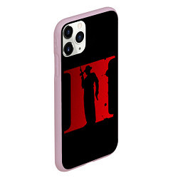 Чехол iPhone 11 Pro матовый Mafia 2, цвет: 3D-розовый — фото 2