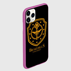 Чехол iPhone 11 Pro матовый Волшебники Brakebills, цвет: 3D-фиолетовый — фото 2