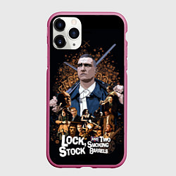 Чехол iPhone 11 Pro матовый Карты, деньги, два ствола