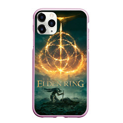 Чехол iPhone 11 Pro матовый Elden Ring key art, цвет: 3D-розовый