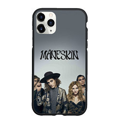 Чехол iPhone 11 Pro матовый Maneskin, цвет: 3D-черный