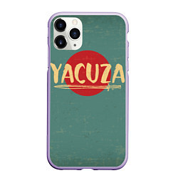 Чехол iPhone 11 Pro матовый Yakuza, цвет: 3D-светло-сиреневый