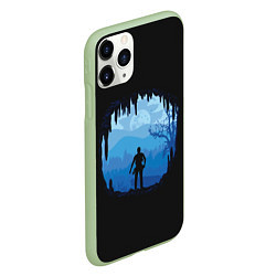 Чехол iPhone 11 Pro матовый New jorney, цвет: 3D-салатовый — фото 2
