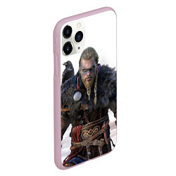 Чехол iPhone 11 Pro матовый Assassin?s Creed Вальгалла, цвет: 3D-розовый — фото 2