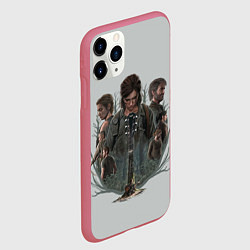 Чехол iPhone 11 Pro матовый Hard story, цвет: 3D-малиновый — фото 2