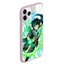 Чехол iPhone 11 Pro матовый ДЭКУ Boku no Hero Academia, цвет: 3D-розовый — фото 2