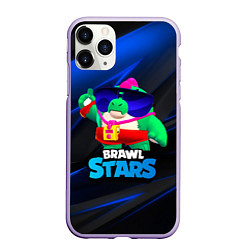 Чехол iPhone 11 Pro матовый Базз Buzz Brawl Stars, цвет: 3D-светло-сиреневый