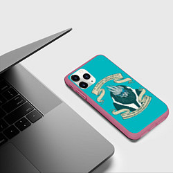 Чехол iPhone 11 Pro матовый Гаррус Вакариан, цвет: 3D-малиновый — фото 2
