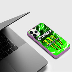 Чехол iPhone 11 Pro матовый YAMAHA X MONSTER SPORT, цвет: 3D-фиолетовый — фото 2
