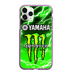 Чехол iPhone 11 Pro матовый YAMAHA X MONSTER SPORT, цвет: 3D-фиолетовый