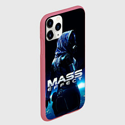 Чехол iPhone 11 Pro матовый MASS EFFECT ТАЛИ ЗОРА, цвет: 3D-малиновый — фото 2