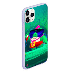 Чехол iPhone 11 Pro матовый Базз Buzz Brawl Stars, цвет: 3D-светло-сиреневый — фото 2