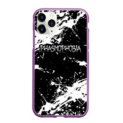 Чехол iPhone 11 Pro матовый Phasmophobia краска