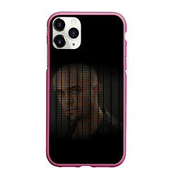 Чехол iPhone 11 Pro матовый Sorry for what, цвет: 3D-малиновый