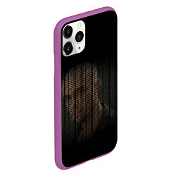 Чехол iPhone 11 Pro матовый Sorry for what, цвет: 3D-фиолетовый — фото 2