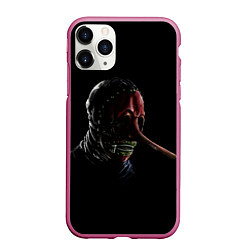 Чехол iPhone 11 Pro матовый Chris Fehn, цвет: 3D-малиновый