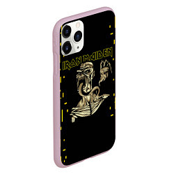 Чехол iPhone 11 Pro матовый IRON MAIDEN АЙРОН МЕЙДЕН Z, цвет: 3D-розовый — фото 2