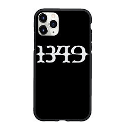 Чехол iPhone 11 Pro матовый 1349 группа, цвет: 3D-черный