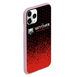 Чехол iPhone 11 Pro матовый Ведьмак: Охотник на Монстров - Краска, цвет: 3D-розовый — фото 2