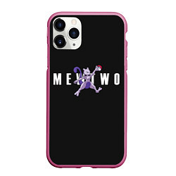 Чехол iPhone 11 Pro матовый Mewtwo x nba