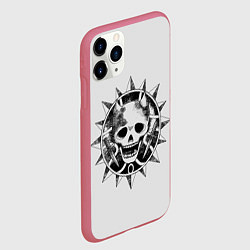 Чехол iPhone 11 Pro матовый Killer Queen JoJo, цвет: 3D-малиновый — фото 2