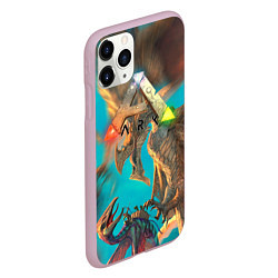 Чехол iPhone 11 Pro матовый Ark Survival АРК СУРВИВАЛ Z, цвет: 3D-розовый — фото 2