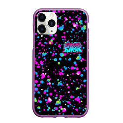 Чехол iPhone 11 Pro матовый FRIDAY NIGHT FUNKIN NEON, цвет: 3D-фиолетовый