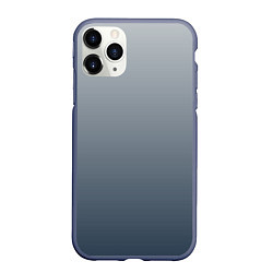 Чехол iPhone 11 Pro матовый GRADIENT 50 SHADES OF GREY, цвет: 3D-серый