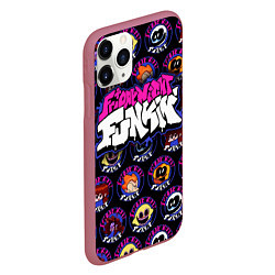 Чехол iPhone 11 Pro матовый FRIDAY NIGHT FUNKIN ГЕРОИ, цвет: 3D-малиновый — фото 2