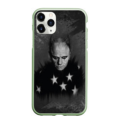 Чехол iPhone 11 Pro матовый Keith Charles Flint Кит Флинт Z, цвет: 3D-салатовый